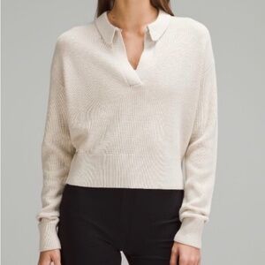Lululemon Collared Merino Wool Sweater